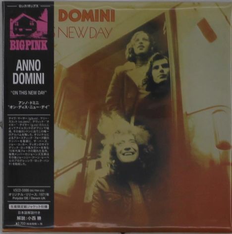 Anno Domini: On This New Day (Papersleeve), CD