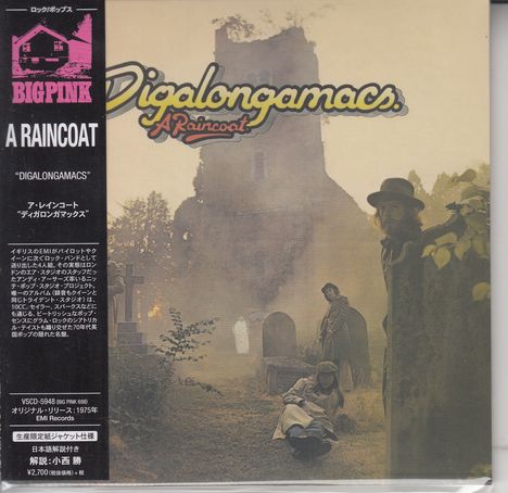 A Raincoat: Digalongamacs (Papersleeve), CD