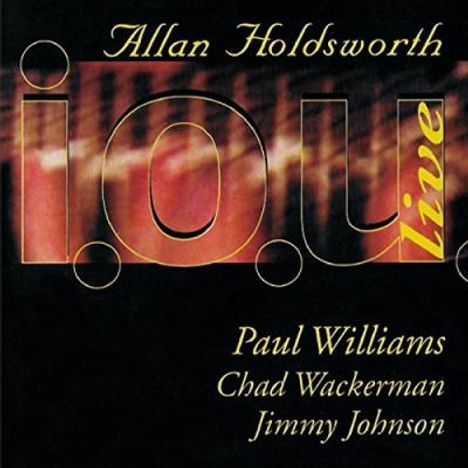 Allan Holdsworth (1946-2017): I.O.U. Live (SHM-CD) (Papersleeve), CD