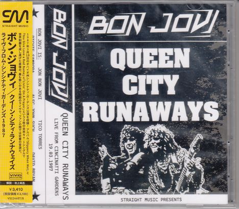 Bon Jovi: Queen City Runaways: Live From Cincinnati Gardens 1987, 2 CDs