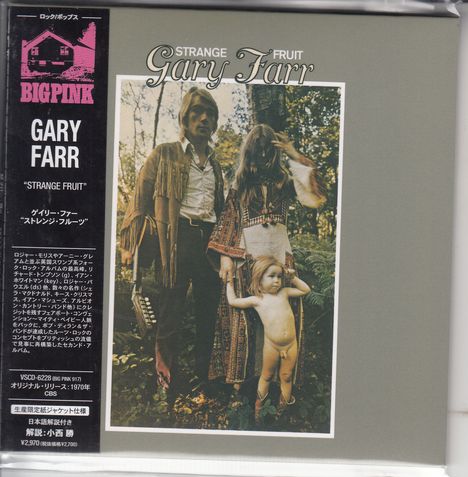 Gary Farr: Strange Fruit (Papersleeve), CD