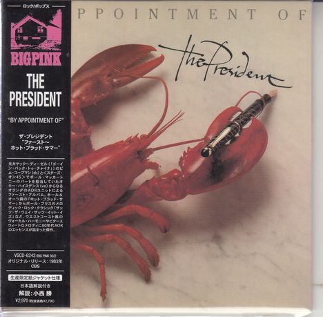 The President: By Appointment Of (Papersleeve), CD