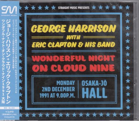 Eric Clapton & George Harrison: Wonderful Night On Cloud Nine, 1991 Osaka, 2 CDs