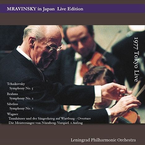 Mravinsky in Japan (180g), 3 LPs
