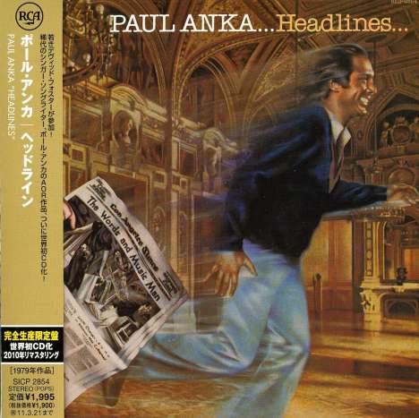 Paul Anka: Headlines (Ltd. Papersleeve), CD