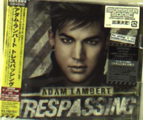Adam Lambert: Trespassing +1 (Limited Deluxe Edition) (CD + DVD), 1 CD und 1 DVD