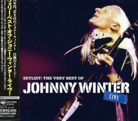Johnny Winter: Setlist: The Very Best Of Johnny Winter Live (Blu-Spec CD), CD