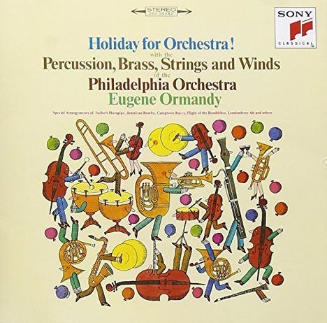 Percussion, Brass, Strings and Winds of the Philadelphia Orchestra - Holiday for Orchestra!, CD