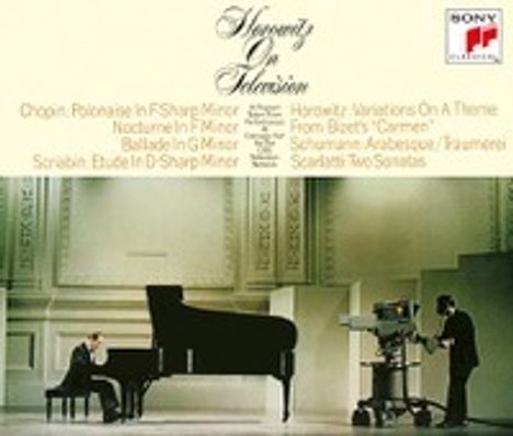 Vladimir Horowitz - Horowitz On Television, 3 Super Audio CDs und 1 DVD