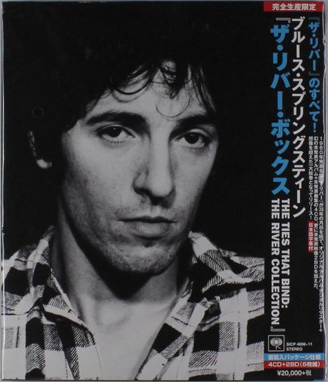 Bruce Springsteen: The Ties That Bind: The River Collection (Boxset), 5 CDs, 1 Blu-ray Disc und 1 Buch