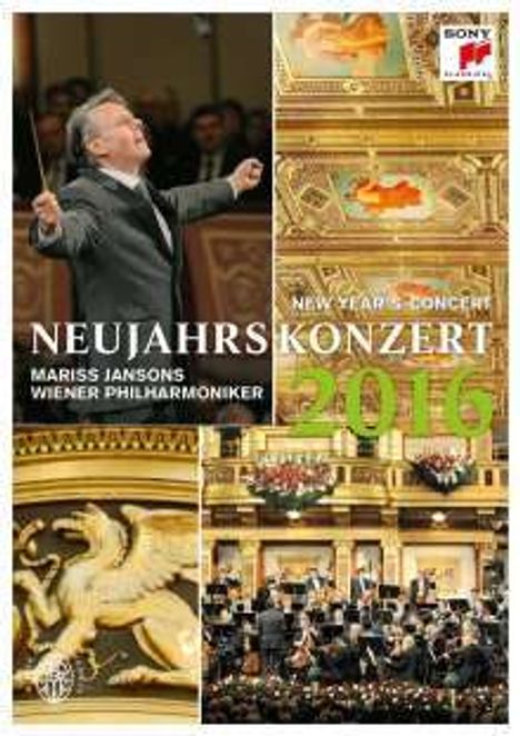 Neujahrskonzert 2016 der Wiener Philharmoniker, Blu-ray Disc