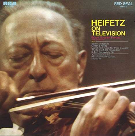 Heifetz on Television, CD