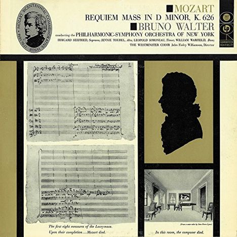 Wolfgang Amadeus Mozart (1756-1791): Requiem KV 626, CD