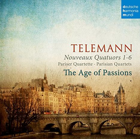 The Age Of Passions: Telemann :  Nouveaux Quatuors (2BLU-SPEC CD2), 2 CDs