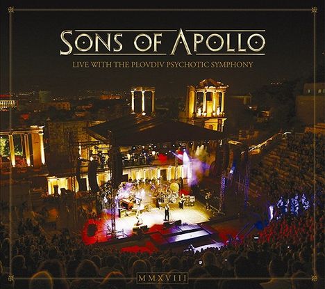 Sons Of Apollo: Live With The Plovdiv Psychotic Symphony, 3 CDs und 1 DVD