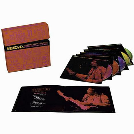 Jimi Hendrix (1942-1970): Songs For Groovy Children: The Fillmore East Concerts, 5 CDs