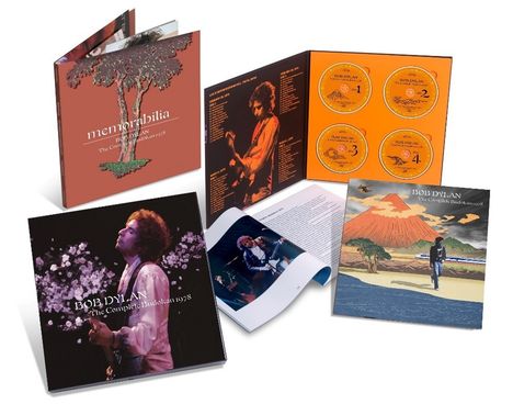 Bob Dylan: The Complete Budokan 1978 (Limited Deluxe Edition), 4 CDs und 1 Buch