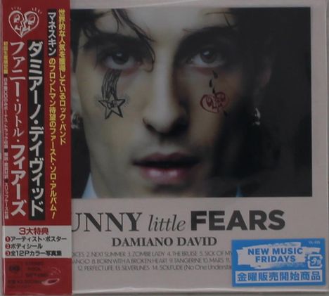 Damiano David: Funny Little Fears, 1 CD und 1 Buch