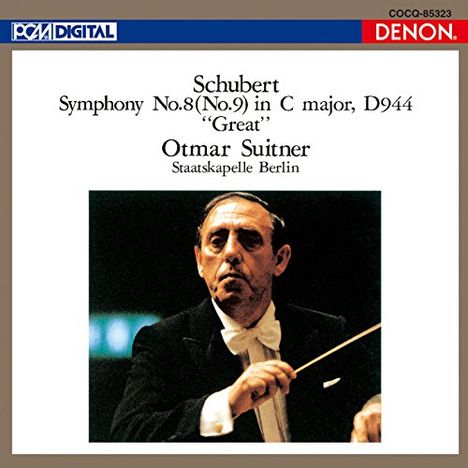 Franz Schubert (1797-1828): Symphonie Nr.9  C-Dur "Die Große" (Ultimate High Quality CD), CD
