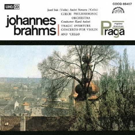 Johannes Brahms (1833-1897): Konzert für Violine,Cello &amp; Orchester h-moll op.102 (Ultra High Quality CD), CD