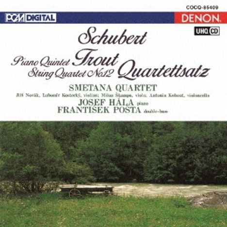 Franz Schubert (1797-1828): Klavierquintett D.667 "Forellenquintett" (Ultra High Quality CD), CD