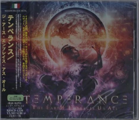 Temperance: The Earth Embrace Us All, CD