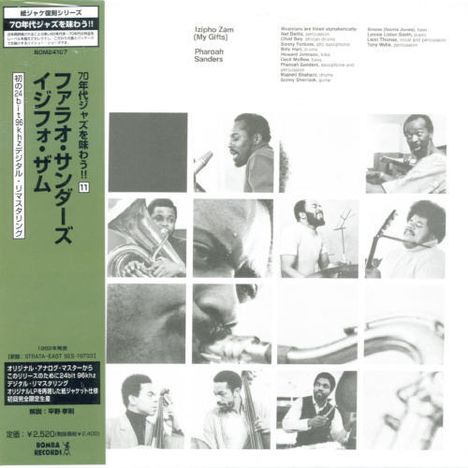 Pharoah Sanders (1940-2022): Izipho Zam (Papersleve), CD