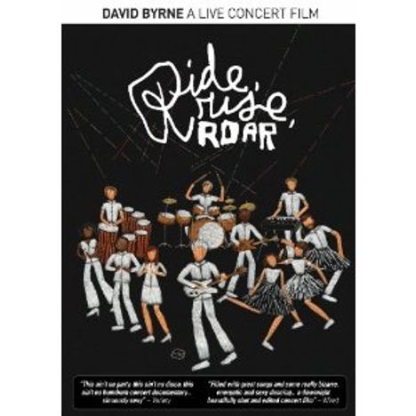 Brian Eno & David Byrne: Ride Rise Roar: A Live Concert Film, Blu-ray Disc