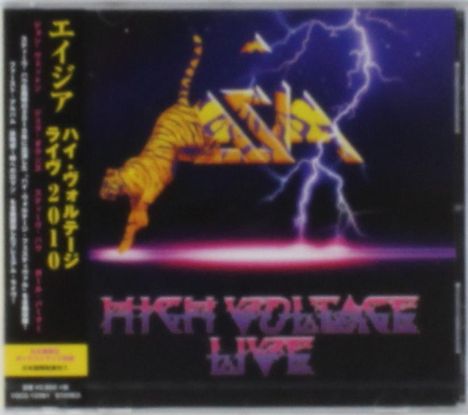 Asia: High Voltage Live, CD