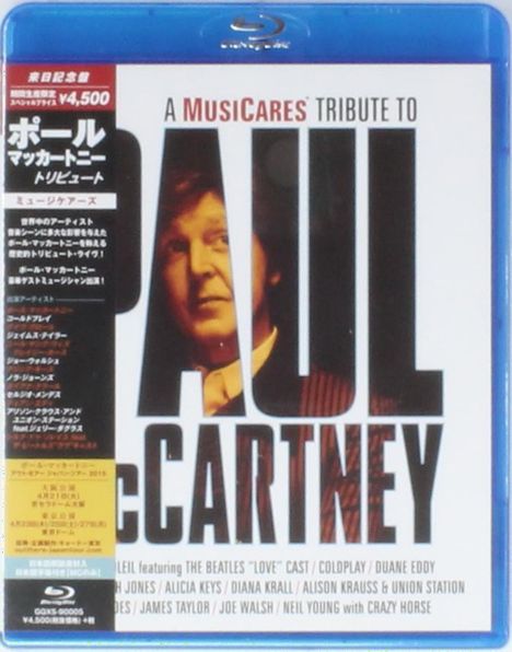 A MusiCares Tribute To Paul McCartney, Blu-ray Disc