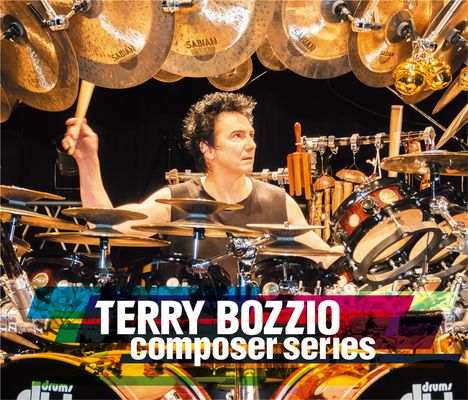 Terry Bozzio: Terry Bozzio:The Composer Series (4CD+BLU-RAY)(ltd.), 4 CDs und 1 Blu-ray Disc