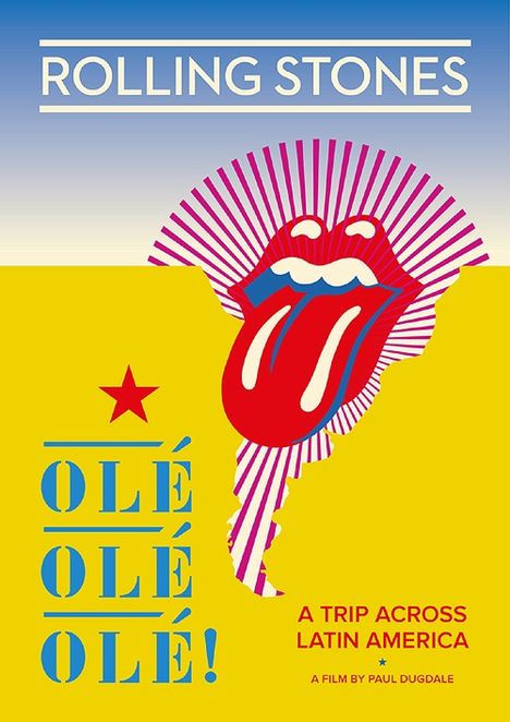 The Rolling Stones: Olé Olé Olé! A Trip Across Latin America 2016 + Shirt Gr.L, 2 Blu-ray Discs und 1 T-Shirt