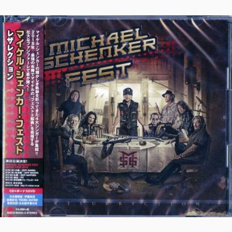 Michael Schenker: Resurrection, 1 CD und 1 DVD