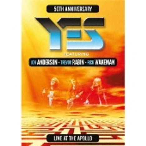 Yes: Live At The Apollo: 50th Anniversary, 1 Blu-ray Disc und 2 CDs