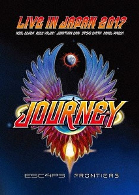 Journey: Escape &amp; Frontiers: Live In Japan 2017, 1 Blu-ray Disc und 2 CDs