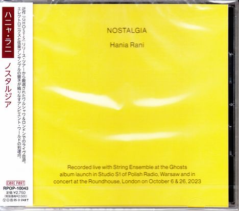 Hania Rani (geb. 1990): Nostalgia, CD