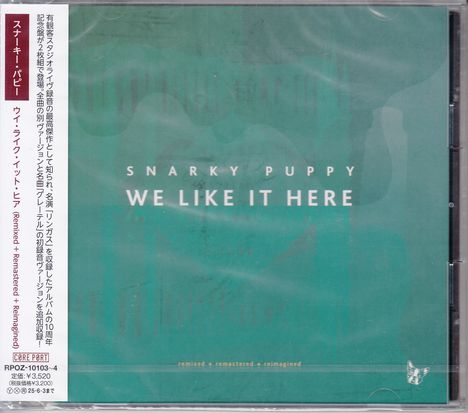 Snarky Puppy: We Like It Here (Remixed + Remastered + Reimagined), 2 CDs