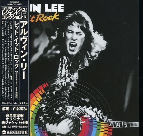 Alvin Lee: Let It Rock + 2 -Ltd-, CD