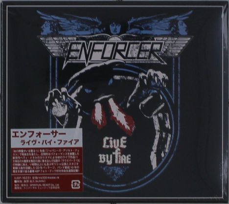 Enforcer: Live By Fire, 1 CD und 1 DVD