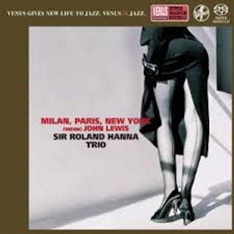 Roland Hanna (1932-2002): Milano, Paris, New York: Finding John Lewis (Digibook) (SACD), Super Audio CD