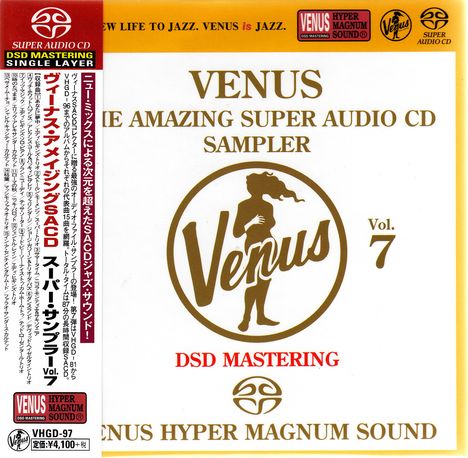 Venus: The Amazing Super Audio CD Sampler Vol.7 (Digibook Hardcover), Super Audio CD Non-Hybrid