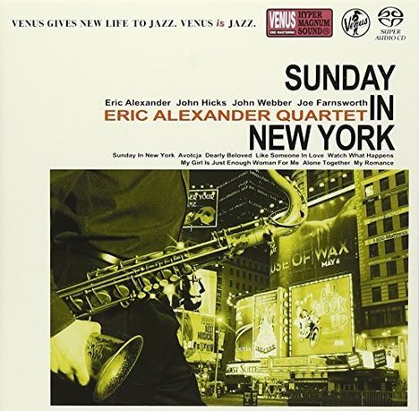 Eric Alexander (geb. 1968): Sunday In New York (SACD) (Digibook Hardcover), Super Audio CD Non-Hybrid