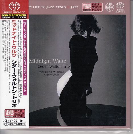 Cedar Walton (1934-2013): Midnight Waltz (Digibook Hardcover), Super Audio CD Non-Hybrid