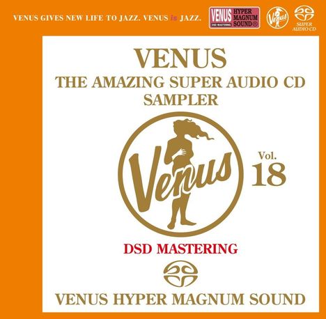 Venus: The Amazing Super Audio CD Sampler Vol.18 (Digibook Hardcover), Super Audio CD Non-Hybrid