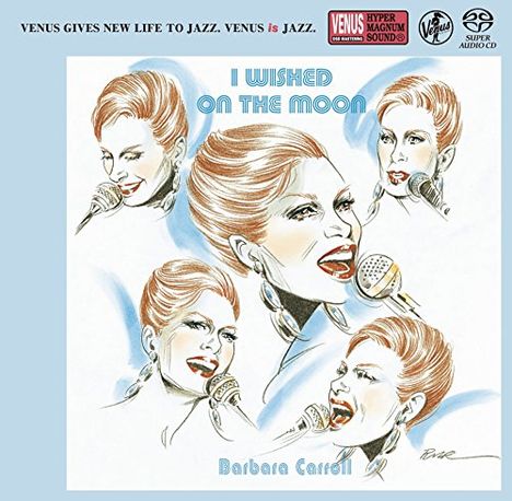 Barbara Carroll (1925-2017): I Wished On The Moon (Digibook Hardcover), Super Audio CD Non-Hybrid