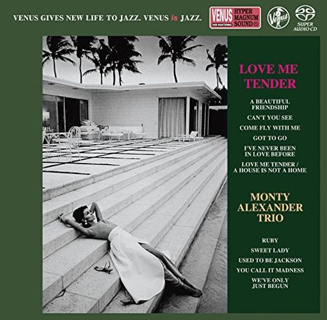 Monty Alexander (geb. 1944): Love Me Tender (Digibook Hardcover), Super Audio CD Non-Hybrid