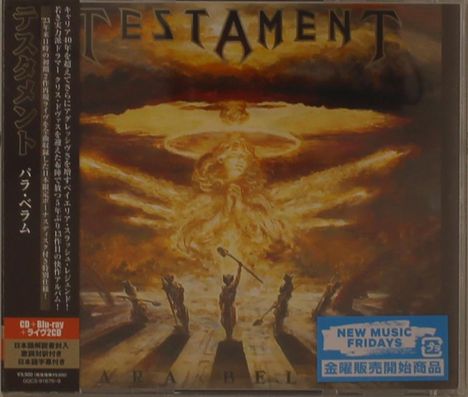 Testament (Metal): Para Bellum, 3 CDs und 1 Blu-ray Disc