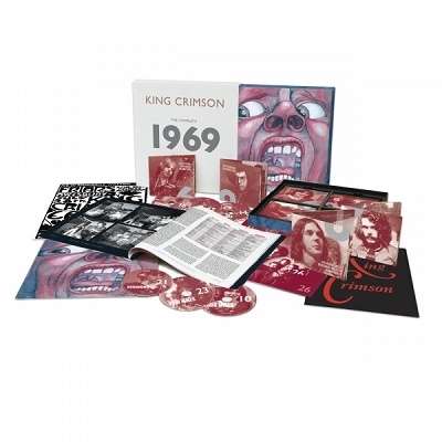 King Crimson: The Complete 1969 Recordings, 20 CDs, 1 DVD, 1 DVD-Audio, 3 Blu-ray Audio und 1 Blu-ray Disc