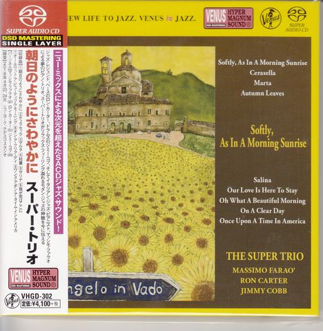 The Super Trio (Massimo Faraò', Ron Carter &amp; Jimmy Cobb): Softly, As In A Morning Sunrise (Digipack Hardcover), Super Audio CD Non-Hybrid