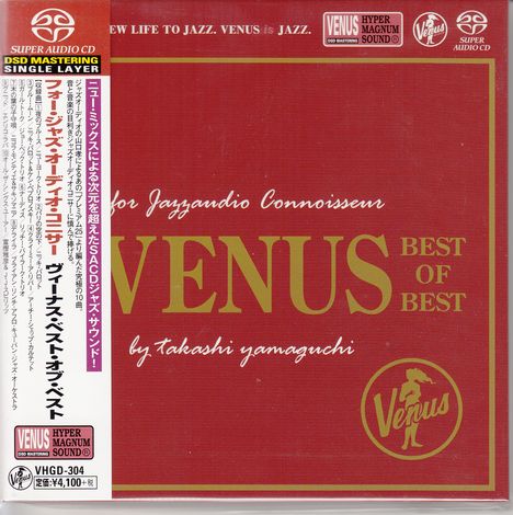 For Jazzaudio Connoisseur: Venus Best Of Best, Super Audio CD Non-Hybrid